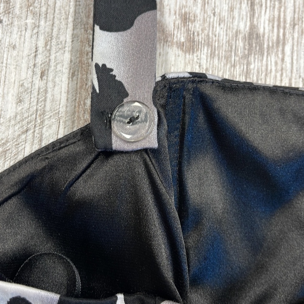 Cache Black Leopard Animal Print Belted Halter To… - image 6